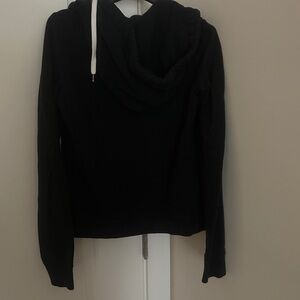 NWT Abercrombie & Fitch Women's Zip-Up
Hooded Jacket in Navy Blue/White